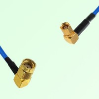 Semi-Flexible Jumper SMC Female Right Angle to RP SMA Male Right Angle Semi-Flexible Jumper SMC Female Right Angle to RP SMA Male Right Angle