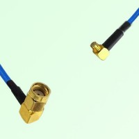 Semi-Flexible Jumper SMP Female Right Angle to RP SMA Male Right Angle Semi-Flexible Jumper SMP Female Right Angle to RP SMA Male Right Angle