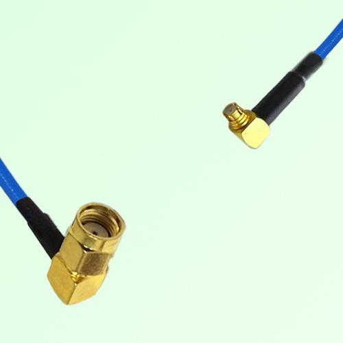 Semi-Flexible Jumper SMP Female Right Angle to RP SMA Male Right Angle