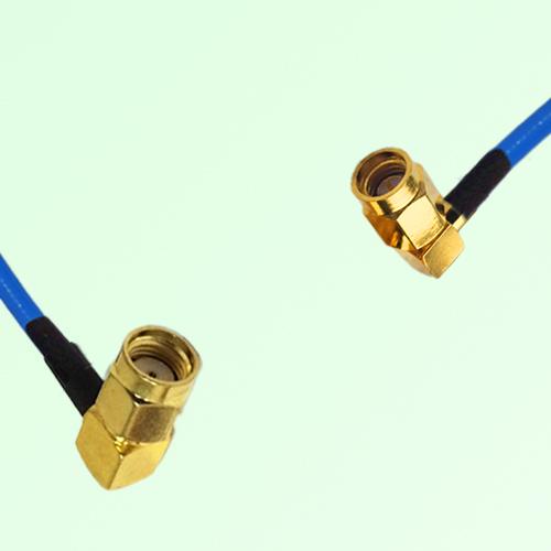 Semi-Flexible Jumper SSMA Male Right Angle to RP SMA Male Right Angle