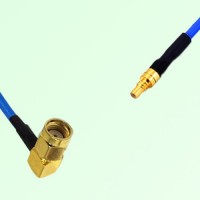 Semi-Flexible Jumper SSMC Male to RP SMA Male Right Angle Semi-Flexible Jumper SSMC Male to RP SMA Male Right Angle