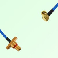 Semi-Flexible Jumper SBMA Male 2 Hole Flange Mount to SMB Female Right Angle Semi-Flexible Jumper SBMA Male 2 Hole Flange Mount to SMB Female Right Angle