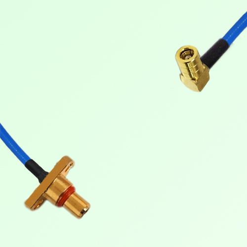Semi-Flexible Jumper SBMA Male 2 Hole Flange Mount to SMB Female Right Angle Semi-Flexible Jumper SBMA Male 2 Hole Flange Mount to SMB Female Right Angle