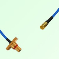 Semi-Flexible Jumper SBMA Male 2 Hole Flange Mount to SMP Male Semi-Flexible Jumper SBMA Male 2 Hole Flange Mount to SMP Male