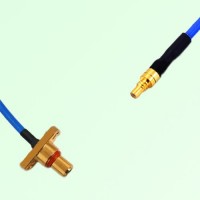 Semi-Flexible Jumper SBMA Male 2 Hole Flange Mount to SSMC Male Semi-Flexible Jumper SBMA Male 2 Hole Flange Mount to SSMC Male