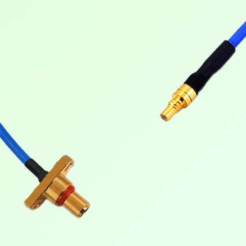 Semi-Flexible Jumper SBMA Male 2 Hole Flange Mount to SSMC Male Semi-Flexible Jumper SBMA Male 2 Hole Flange Mount to SSMC Male