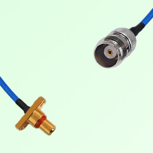 Semi-Flexible Jumper SBMA Male 2 Hole Flange Mount to TNC Female Semi-Flexible Jumper SBMA Male 2 Hole Flange Mount to TNC Female