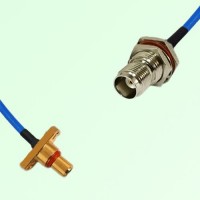 Semi-Flexible Jumper SBMA Male 2 Hole to TNC Bulkhead Female with O-Ring Semi-Flexible Jumper SBMA Male 2 Hole to TNC Bulkhead Female with O-Ring