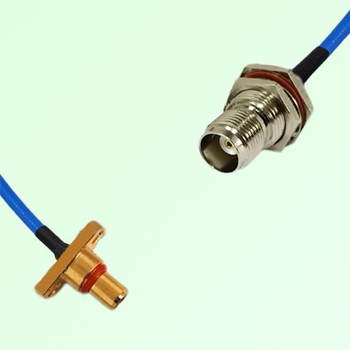 Semi-Flexible Jumper SBMA Male 2 Hole to TNC Bulkhead Female with O-Ring Semi-Flexible Jumper SBMA Male 2 Hole to TNC Bulkhead Female with O-Ring