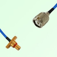 Semi-Flexible Jumper SBMA Male 2 Hole Flange Mount to TNC Male Semi-Flexible Jumper SBMA Male 2 Hole Flange Mount to TNC Male