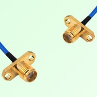 Semi-Flexible Jumper SMA Female 2 Hole to SMA Female 2 Hole Semi-Flexible Jumper SMA Female 2 Hole to SMA Female 2 Hole