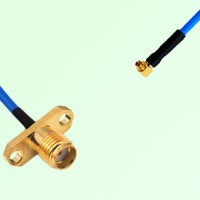 Semi-Flexible Jumper SMPM / SSMP Female Right Angle to SMA Female 2 Hole Semi-Flexible Jumper SMPM / SSMP Female Right Angle to SMA Female 2 Hole