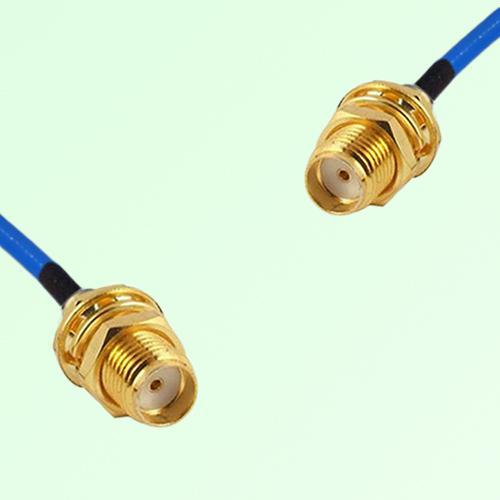Semi-Flexible Jumper SMA Bulkhead Female to SMA Bulkhead Female Semi-Flexible Jumper SMA Bulkhead Female to SMA Bulkhead Female