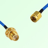 Semi-Flexible Jumper SMA Bulkhead Female to SMA Male Semi-Flexible Jumper SMA Bulkhead Female to SMA Male