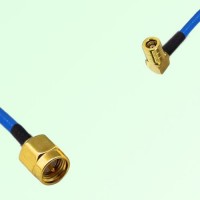 Semi-Flexible Jumper SMB Female Right Angle to SMA Male Semi-Flexible Jumper SMB Female Right Angle to SMA Male