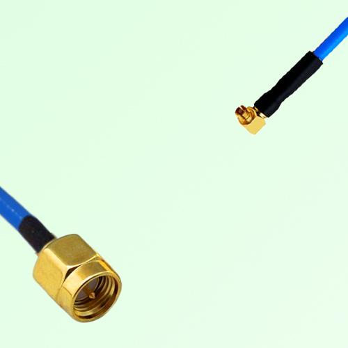 Semi-Flexible Jumper SMPM / SSMP Female Right Angle to SMA Male Semi-Flexible Jumper SMPM / SSMP Female Right Angle to SMA Male