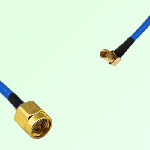 Semi-Flexible Jumper SSMC Female Right Angle to SMA Male Semi-Flexible Jumper SSMC Female Right Angle to SMA Male
