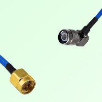Semi-Flexible Jumper TNC Male Right Angle to SMA Male Semi-Flexible Jumper TNC Male Right Angle to SMA Male