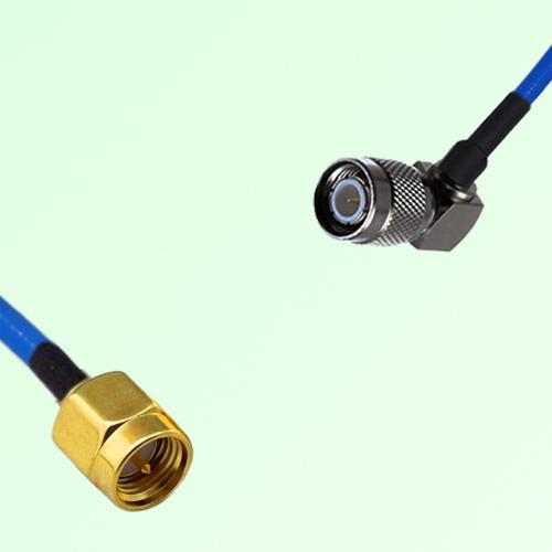 Semi-Flexible Jumper TNC Male Right Angle to SMA Male Semi-Flexible Jumper TNC Male Right Angle to SMA Male