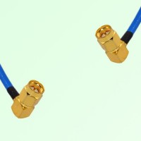 Semi-Flexible Jumper SMA Male Right Angle to SMA Male Right Angle
