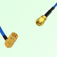 Semi-Flexible Jumper SMC Female to SMA Male Right Angle Semi-Flexible Jumper SMC Female to SMA Male Right Angle