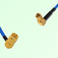 Semi-Flexible Jumper SMC Female Right Angle to SMA Male Right Angle Semi-Flexible Jumper SMC Female Right Angle to SMA Male Right Angle