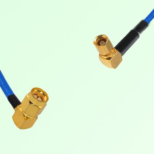 Semi-Flexible Jumper SMC Female Right Angle to SMA Male Right Angle Semi-Flexible Jumper SMC Female Right Angle to SMA Male Right Angle