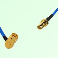 Semi-Flexible Jumper SSMA Female to SMA Male Right Angle
