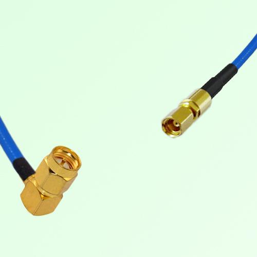 Semi-Flexible Jumper SSMC Female to SMA Male Right Angle Semi-Flexible Jumper SSMC Female to SMA Male Right Angle