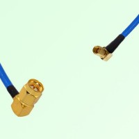 Semi-Flexible Jumper SSMC Female Right Angle to SMA Male Right Angle Semi-Flexible Jumper SSMC Female Right Angle to SMA Male Right Angle