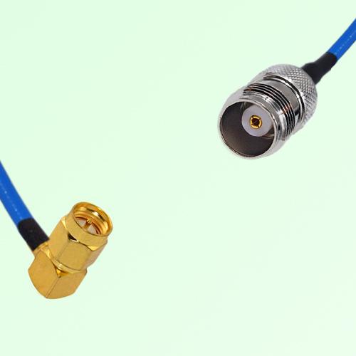 Semi-Flexible Jumper TNC Female to SMA Male Right Angle Semi-Flexible Jumper TNC Female to SMA Male Right Angle