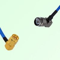 Semi-Flexible Jumper TNC Male Right Angle to SMA Male Right Angle Semi-Flexible Jumper TNC Male Right Angle to SMA Male Right Angle