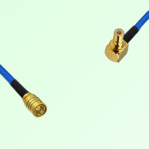 Semi-Flexible Jumper SMB Female to SMB Male Right Angle
