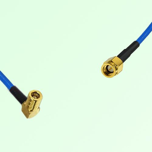 Semi-Flexible Jumper SSMA Male to SMB Female Right Angle Semi-Flexible Jumper SSMA Male to SMB Female Right Angle