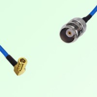 Semi-Flexible Jumper TNC Female to SMB Female Right Angle Semi-Flexible Jumper TNC Female to SMB Female Right Angle