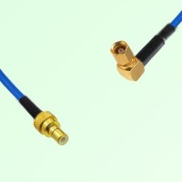 Semi-Flexible Jumper SMC Female Right Angle to SMB Male Semi-Flexible Jumper SMC Female Right Angle to SMB Male