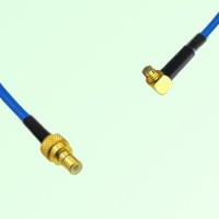Semi-Flexible Jumper SMP Female Right Angle to SMB Male Semi-Flexible Jumper SMP Female Right Angle to SMB Male