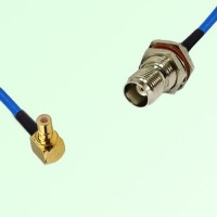 Semi-Flexible Jumper TNC Bulkhead Female with O-Ring to SMB Male Right Angle Semi-Flexible Jumper TNC Bulkhead Female with O-Ring to SMB Male Right Angle