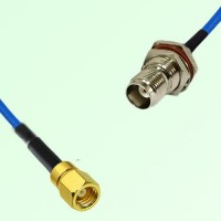 Semi-Flexible Jumper TNC Bulkhead Female with O-Ring to SMC Female Semi-Flexible Jumper TNC Bulkhead Female with O-Ring to SMC Female