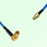 Semi-Flexible Jumper SMP Female to SMC Female Right Angle Semi-Flexible Jumper SMP Female to SMC Female Right Angle