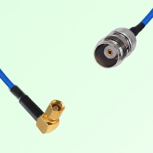 Semi-Flexible Jumper TNC Female to SMC Female Right Angle Semi-Flexible Jumper TNC Female to SMC Female Right Angle