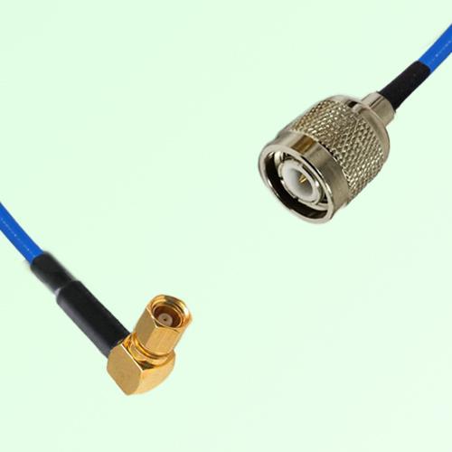 Semi-Flexible Jumper TNC Male to SMC Female Right Angle Semi-Flexible Jumper TNC Male to SMC Female Right Angle