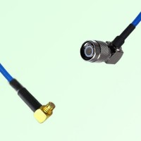 Semi-Flexible Jumper TNC Male Right Angle to SMP Female Right Angle Semi-Flexible Jumper TNC Male Right Angle to SMP Female Right Angle