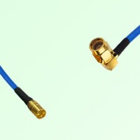 Semi-Flexible Jumper SSMA Male Right Angle to SMP Male