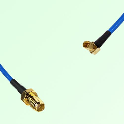 Semi-Flexible Jumper SSMC Female Right Angle to SSMA Female