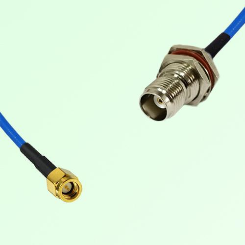 Semi-Flexible Jumper TNC Bulkhead Female with O-Ring to SSMA Male Semi-Flexible Jumper TNC Bulkhead Female with O-Ring to SSMA Male