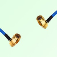 Semi-Flexible Jumper SSMA Male Right Angle to SSMA Male Right Angle