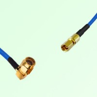 Semi-Flexible Jumper SSMC Female to SSMA Male Right Angle