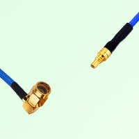 Semi-Flexible Jumper SSMC Male to SSMA Male Right Angle