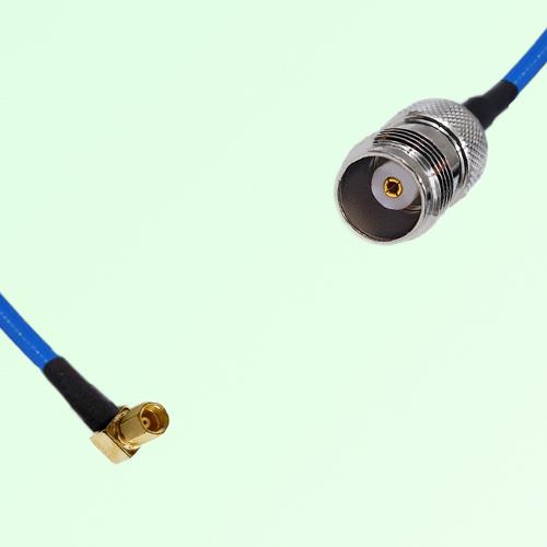 Semi-Flexible Jumper TNC Female to SSMC Female Right Angle Semi-Flexible Jumper TNC Female to SSMC Female Right Angle